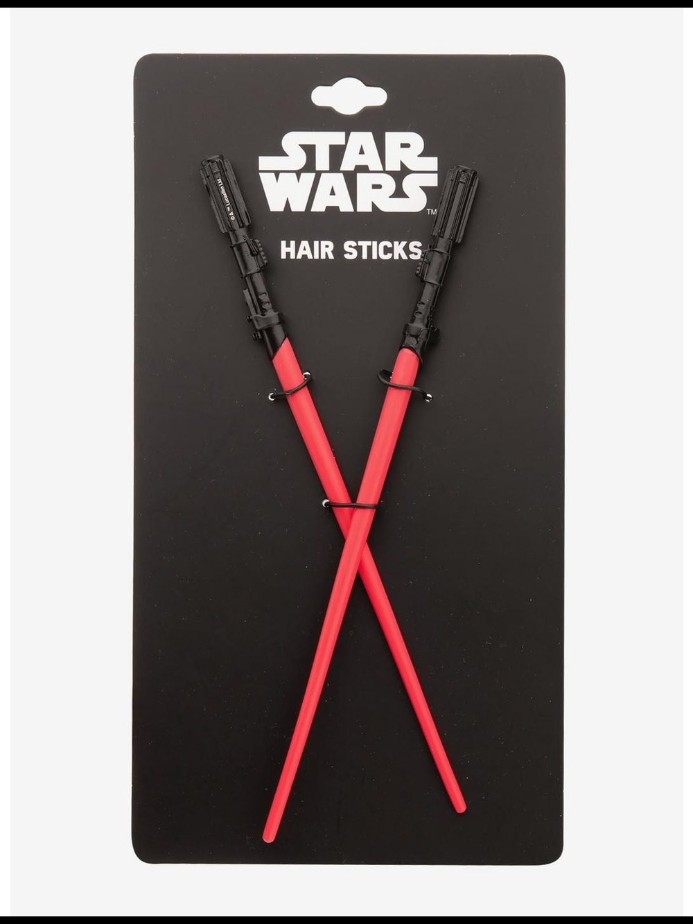 Star Wars Red Lightsaber Hair Sticks - Star Wars